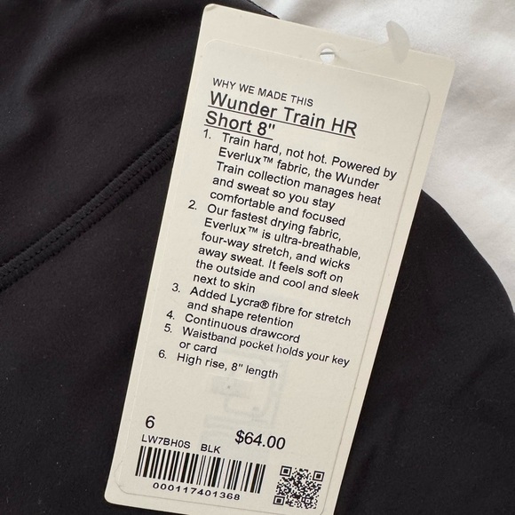 lululemon athletica Black Athletic Shorts - Picture 3 of 3